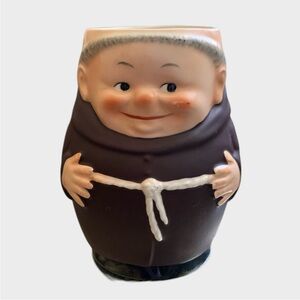Vintage Goebel Friar Tuck Monk Beer Mug Cup 1950s West Germany